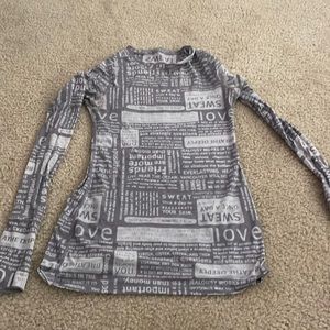 Lululemon athletic top